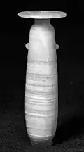 Egyptian alabastron for holding oils