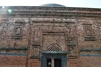 Decorated gate and walls
