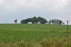 The Emerald Mound, a historic site in the township
