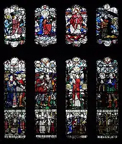 English Martyrs window at Holy Name, Oxton, Birkenhead