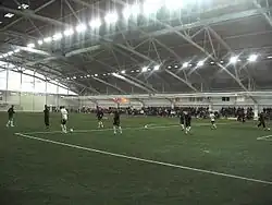 Environiq Arena viewed from indoors