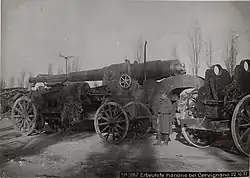 A 254/40 gun on a De Stefano carriage.