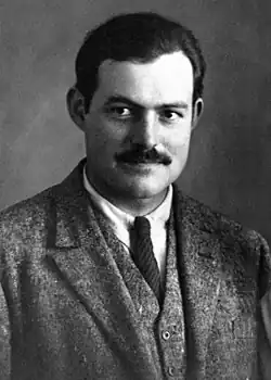 Photo of Ernest Hemingway