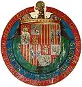 Coat of arms of the Catholic Monarchs.