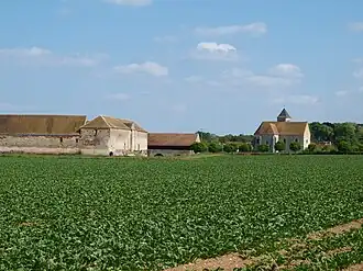 The chateau in Esmans