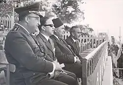 Essebsi in Stade Chedly Zouiten in 1960.