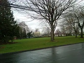 Essex Park, looking north from SE Center