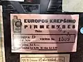 EuroBasket 1939 ticket