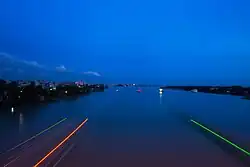 Evening of Buriganga River, Dhaka, Bangladesh
