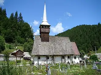 Wooden church in Gârda de Sus