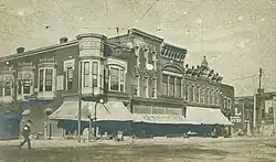 Main Street, Albia, IA, 1890