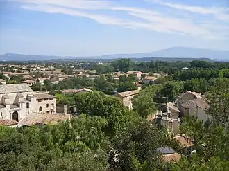 A view of Pernes-les-Fontaines