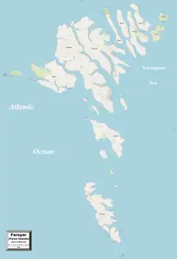 Image 21Detailed map of the Faroe Islands (from Geography of the Faroe Islands)