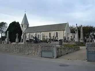 The church of Flottemanville-Hague