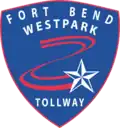 Westpark Tollway marker