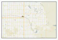 Rural Municipality of Fox Valley No. 171 is located in Fox Valley No. 171