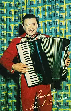 Frankie Yankovic in 1958
