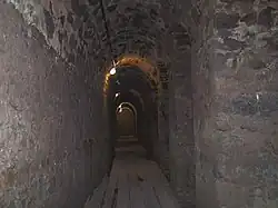 Casemates below the Friedberger Bastion (bastion of Friedberg), Bleichstrasse
