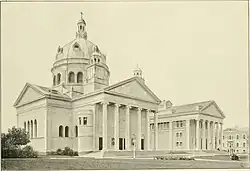 Randall Memorial Church and Snug Harbor Music Hall, Sailors' Snug Harbor, Staten Island, New York, 1890–92.