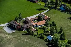 Gästgivars from the air