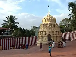 Roof top of the temple