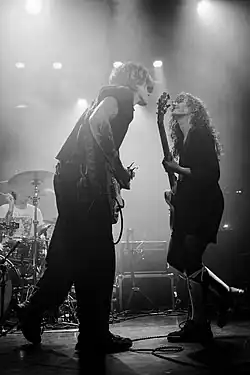 Gaffa Tape Sandy performing at the Electric Ballroom in London in 2025