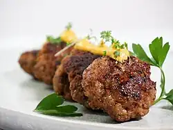 Buletten (fried meatballs)
