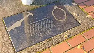Memorial plaque for the Centralia Massacre