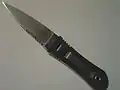 Gerber Blackie Collins One Piece, Fixed Blade Clip-Lock Diving Knife