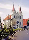 Church of the Sacred Heart of Jesus in Malang.
