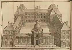 The Palais du Luxembourg in Paris.