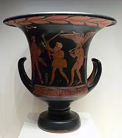 Krater of about 360 BCE, now Getty Villa, California
