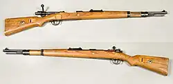 "HV-Mauser's" (captured Karabiner 98k's) were popular in Norway during the early days of modern biathlon competitions.