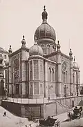 Wiesbaden's Old Synagogue (1863–1869), destroyed 1938 in the Kristallnacht