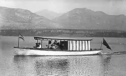 On Lake Windermere in British Columbia (1906)