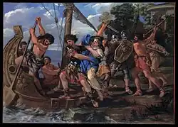 The abduction of Elena, c. 1630, Capitoline Museums, Rome