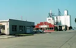 Grain elevators in Sioux Center