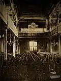 The synagogue interior, 1900