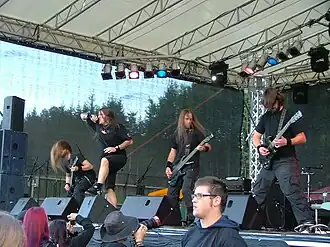 Graveworm performing at Rock the Lake in 2007