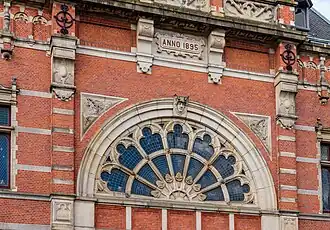 Detail of the main building