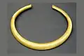 Gold torc, Atlantic Bronze Age, c. 1200-1000 BC.[35]