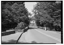 Horsetail falls bridge