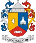 Coat of arms of Csólyospálos