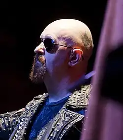 Frontman Rob Halford in 2010