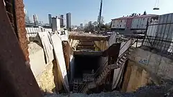 Construction site in 2022