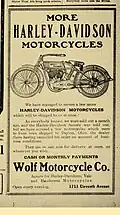 Harley-Davidson ad Altoona-Mirror Apr 15, 1913