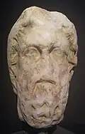 Head of Asclepios