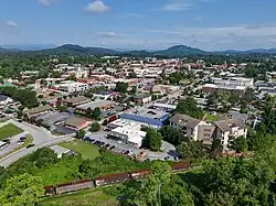 Historic downtown Hendersonville