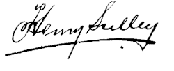 Henry Sulley's signature