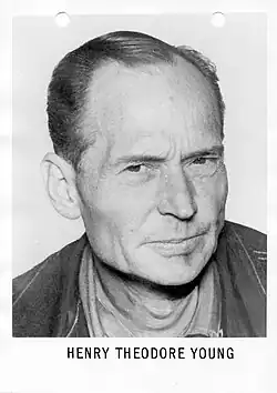Henry Theodore Young FBI Most Wanted Poster
